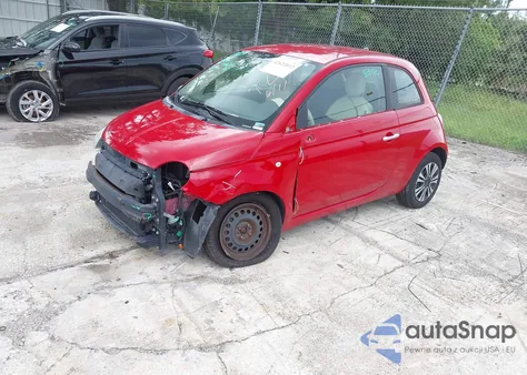 2012 Fiat 500 Pop z USA, uszkodzony, nr VIN 3C3CFFAR4CT383478